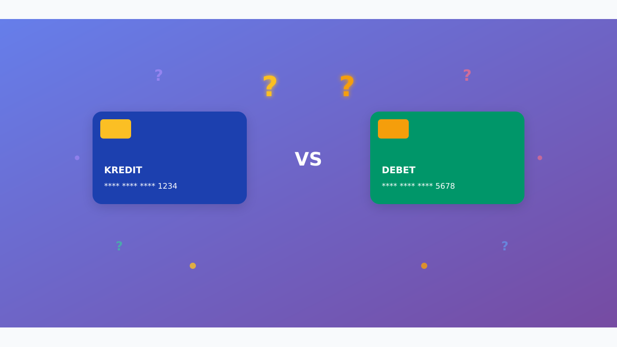 Kreditkort vs debitkort, skillnaden förklarad