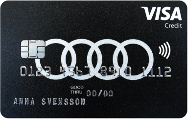 AudiKort Visa kreditkort
