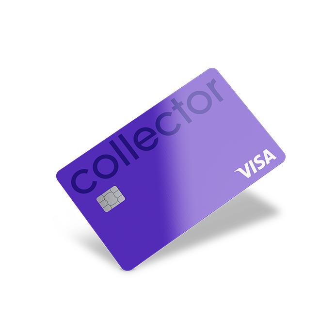 Collector Purple kreditkort