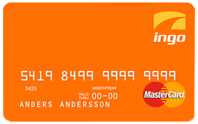 Ingo Mastercard kortbild