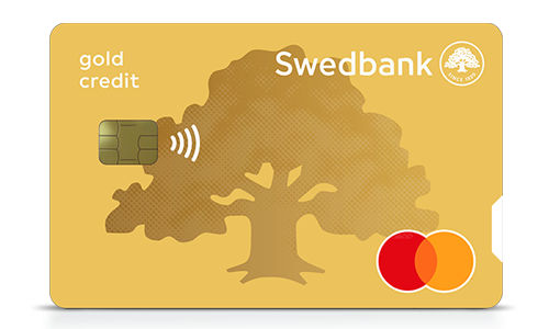 Swedbank Mastercard Guld kreditkort