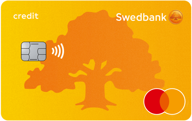 Swedbank Kreditkort Mastercard kreditkort