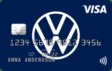 Volkswagenkortet Visa kreditkort